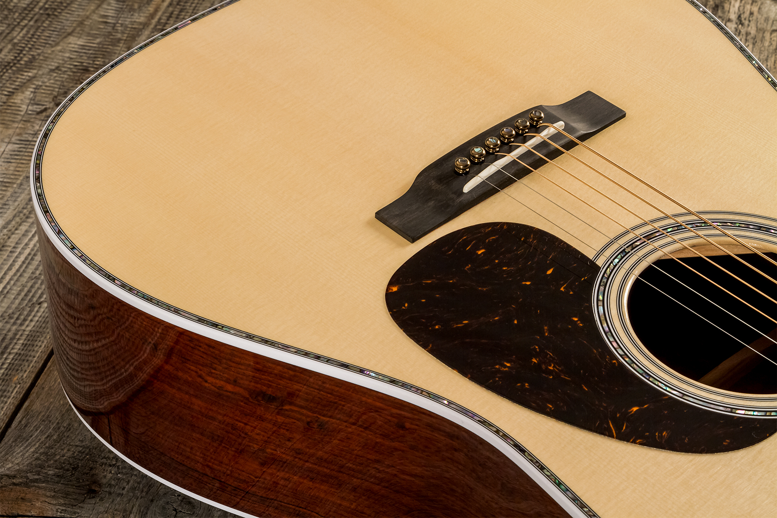 Martin Custom Shop Cs-d-c23036662 Dreadnought Epicea Italien / Cocobolo #2811855 - Natural - Volksgitaar - Variation 3