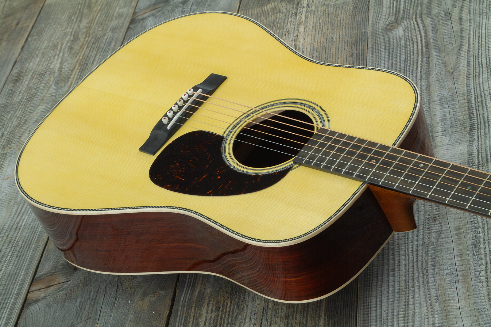 Martin Custom Shop Cs-d-c24055346 Dreadnought Epicea Carpates / Palissandre Guatemala Eb #2997714 - Natural Aging Toner - Dreadnought gitaar - Variati