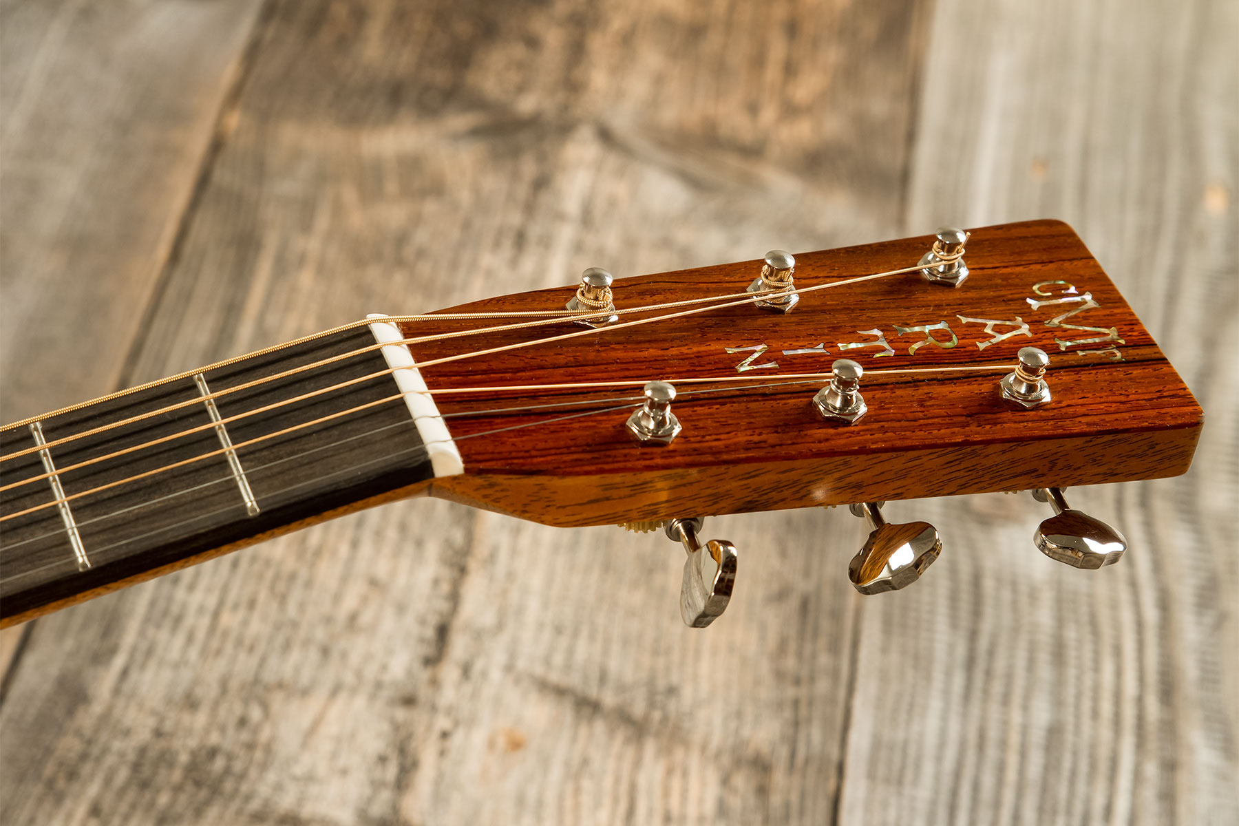 Martin Custom Shop Cs-om-c23035486 Orchestra Epicea Ziricote Eb #2819080 - Natural Clear - Volksgitaar - Variation 7
