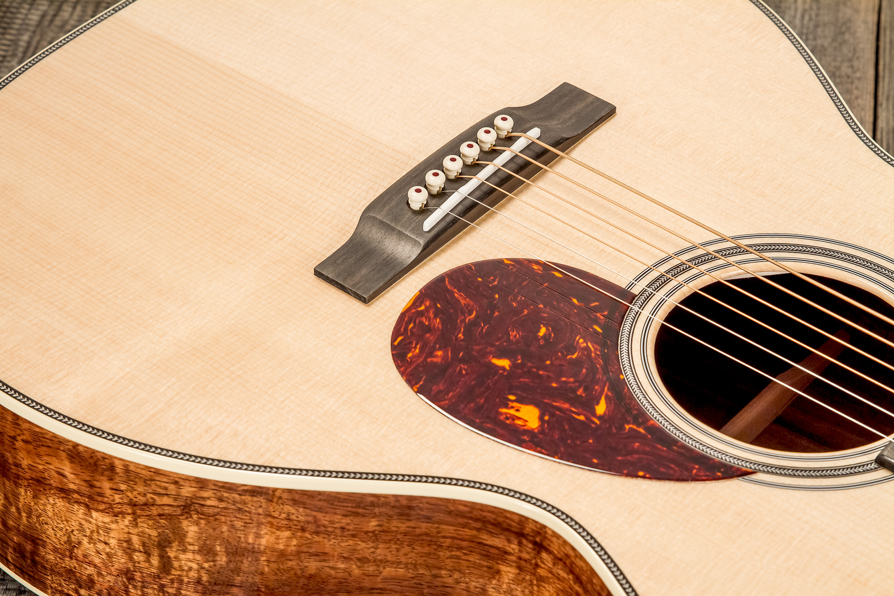 Martin Custom Shop Cs-om-c23035502 Orchestra Epicea Koa  Eb #2816483 - Natural - Volksgitaar - Variation 3