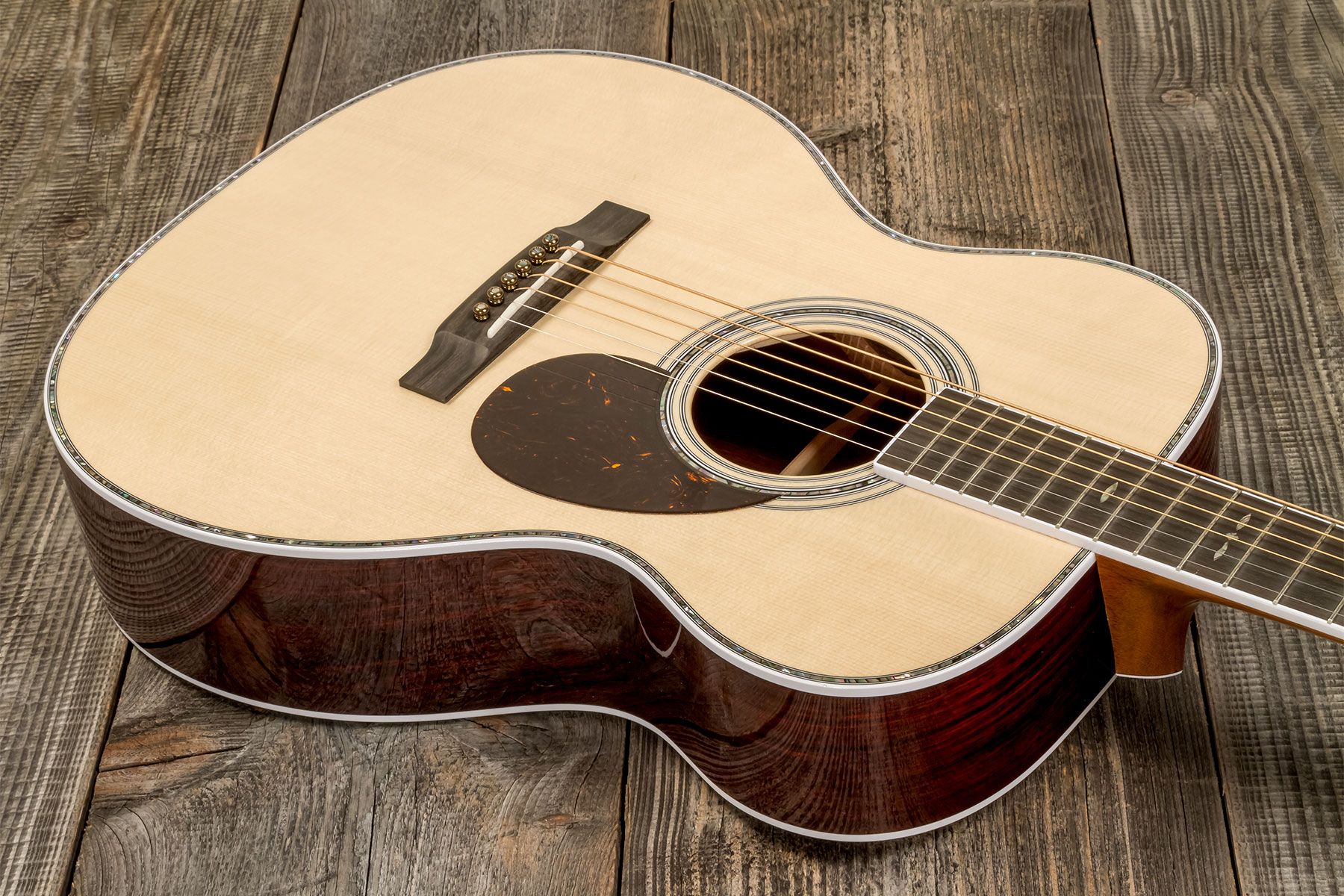 Martin Custom Shop Cs-om-c23035510 Orchestra Epicea Cocobolo Eb #2816488 - Natural - Volksgitaar - Variation 2