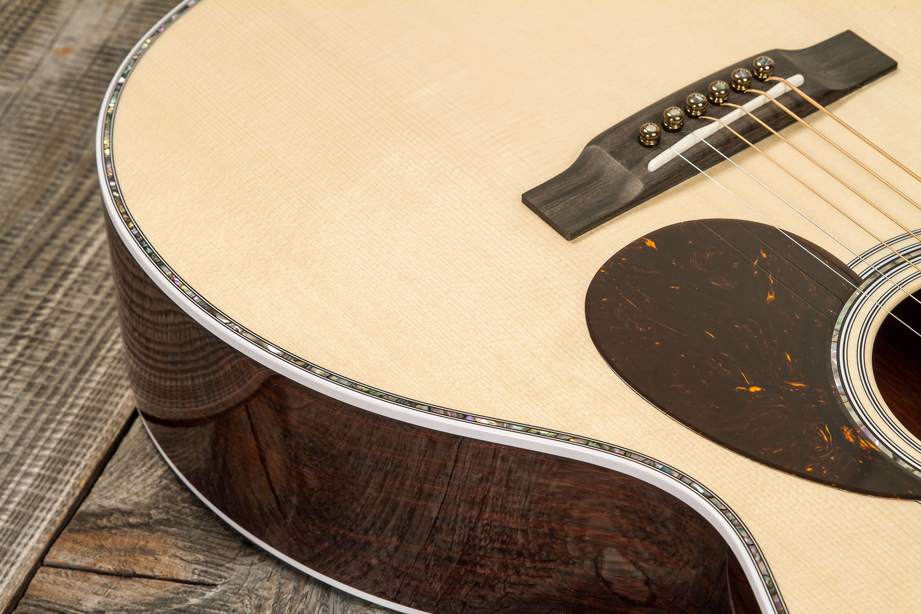 Martin Custom Shop Cs-om-c23035510 Orchestra Epicea Cocobolo Eb #2816488 - Natural - Volksgitaar - Variation 4