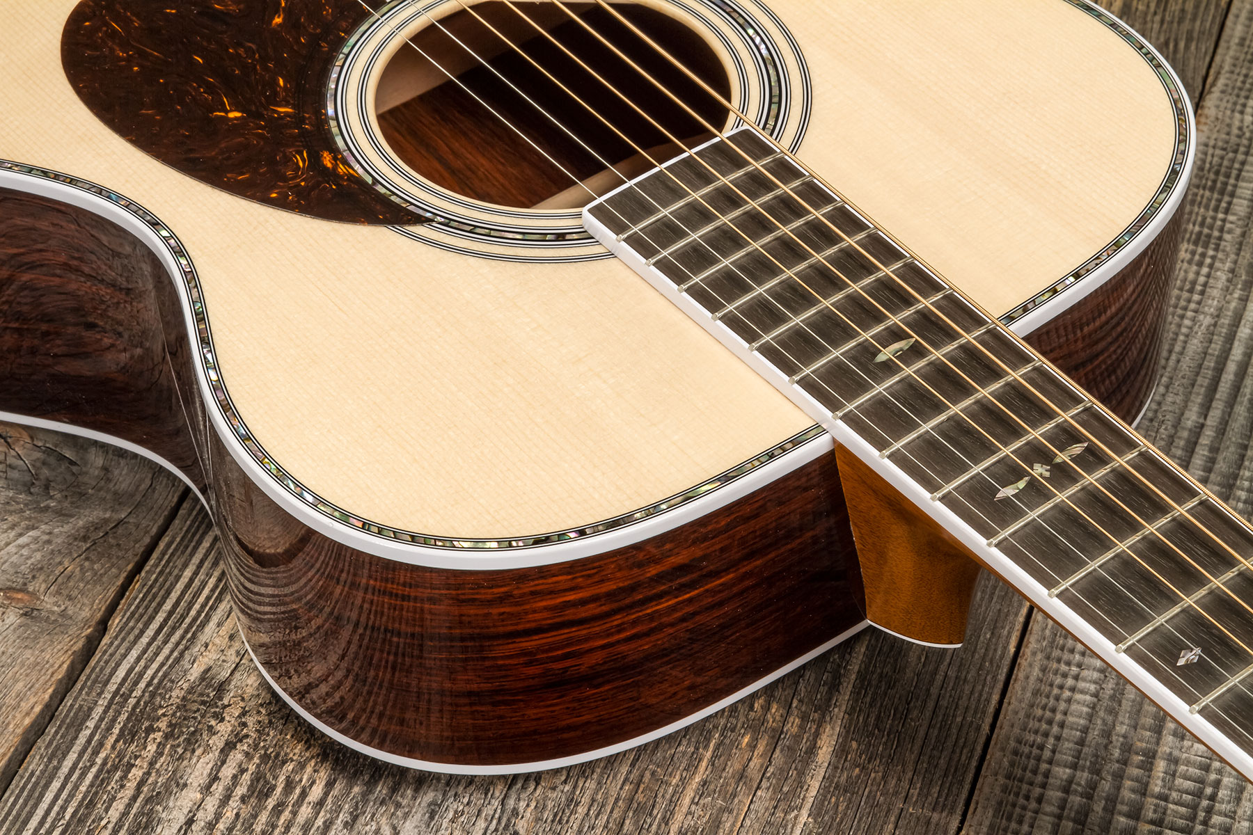 Martin Custom Shop Cs-om-c23035510 Orchestra Epicea Cocobolo Eb #2816488 - Natural - Volksgitaar - Variation 5