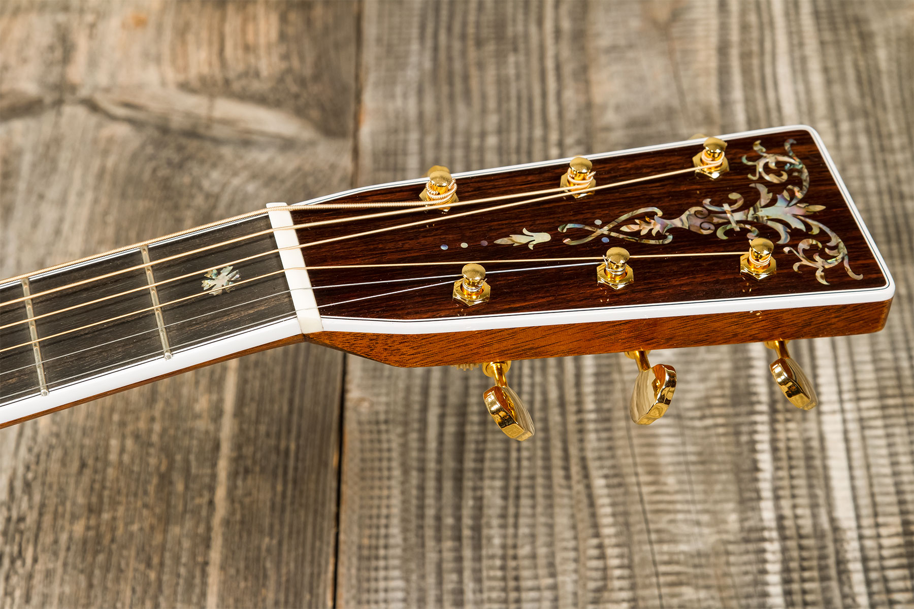 Martin Custom Shop Cs-om-c23036409 Orchestra Epicea Palissandre Eb #2814867 - Natural Aging Toner - Volksgitaar - Variation 7