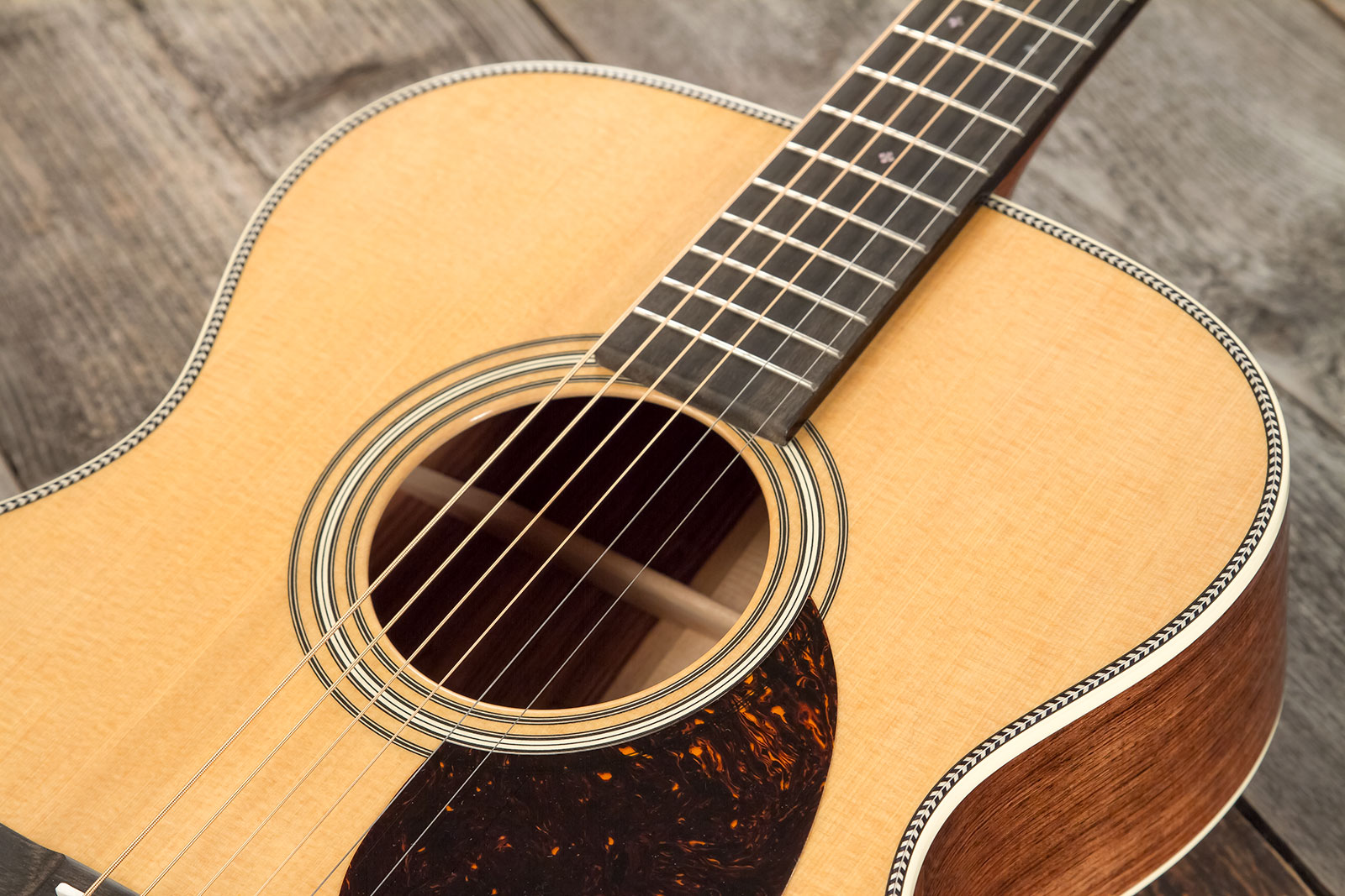Martin Custom Shop Cs-om-c23036426 Orchestra Epicea Palissandre Eb #2814865 - Natural Aging Toner - Volksgitaar - Variation 3
