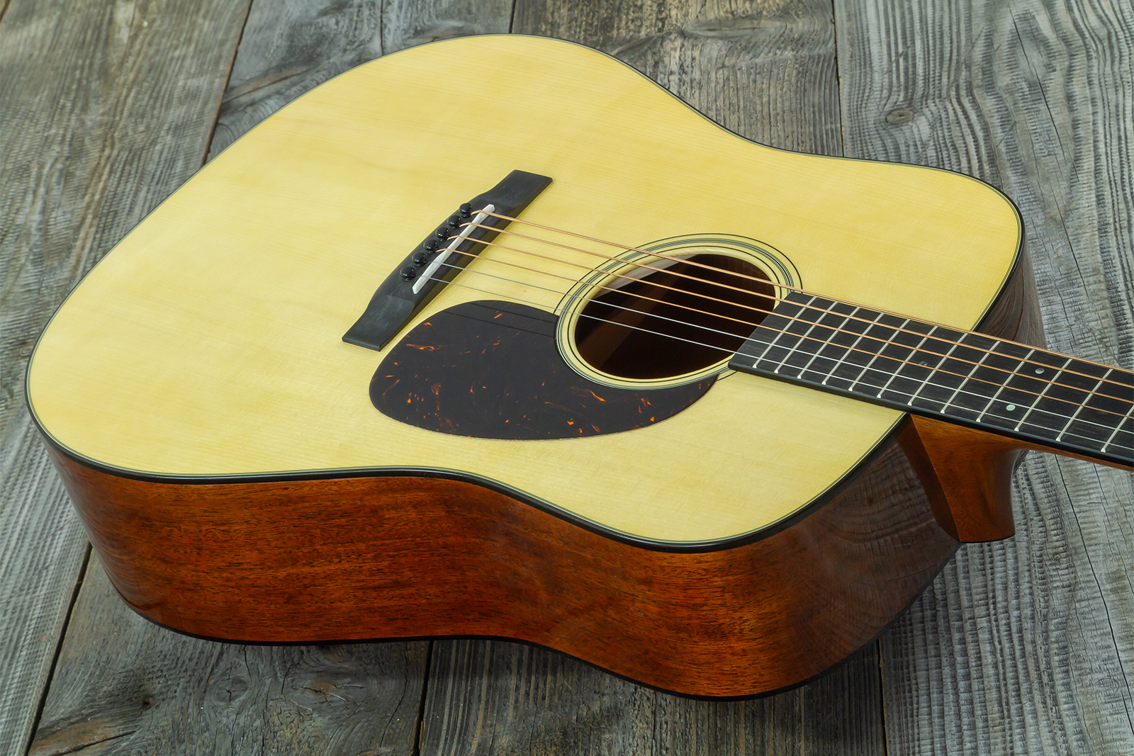 Martin Custom Shop D18 Dreadnought Epicea Adirondack / Acajou Eb - Natural Aging Toner - Folk gitaar - Variation 6
