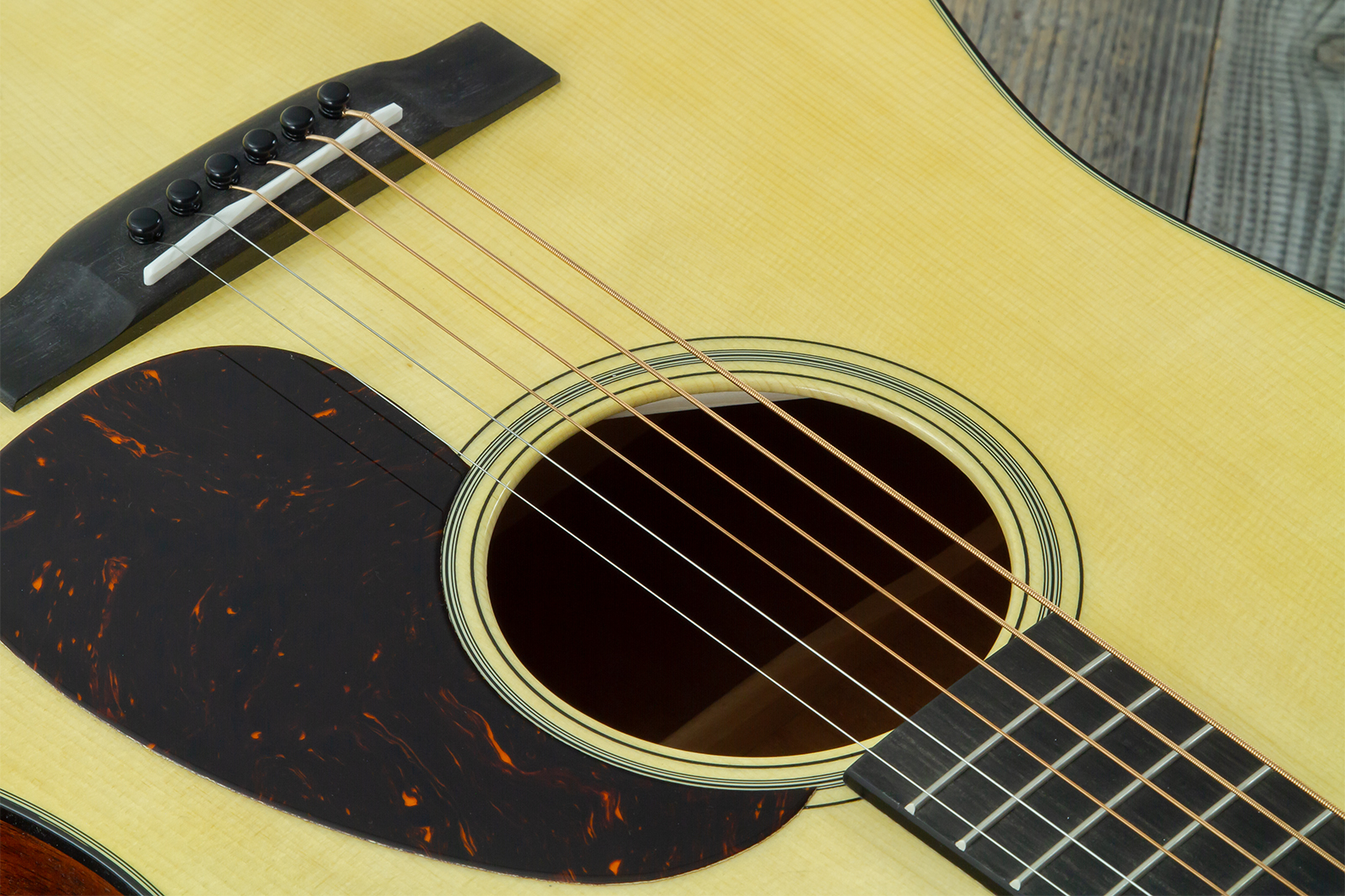 Martin Custom Shop D18 Dreadnought Epicea Adirondack / Acajou Eb - Natural Aging Toner - Folk gitaar - Variation 8