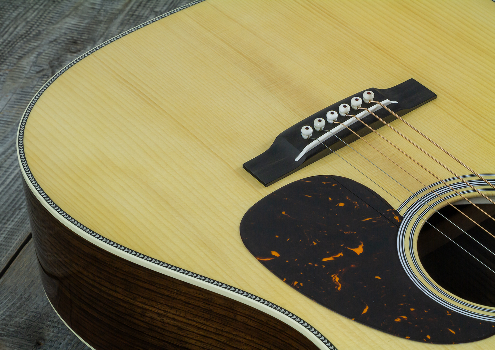 Martin Custom Shop Dreadnought 12-fret Epicea Adirondack / Palissandre Indien Eb #2964120 - Natural - Folk gitaar - Variation 3