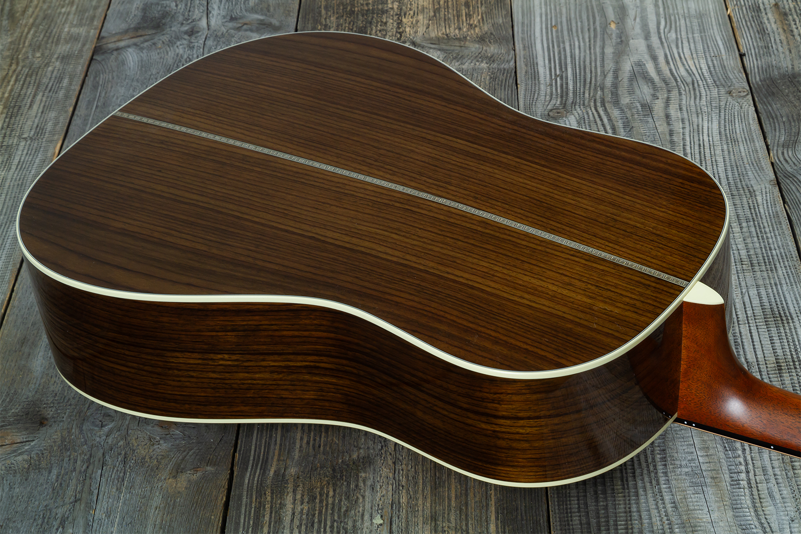 Martin Custom Shop Dreadnought 12-fret Epicea Adirondack / Palissandre Indien Eb #2964120 - Natural - Folk gitaar - Variation 6