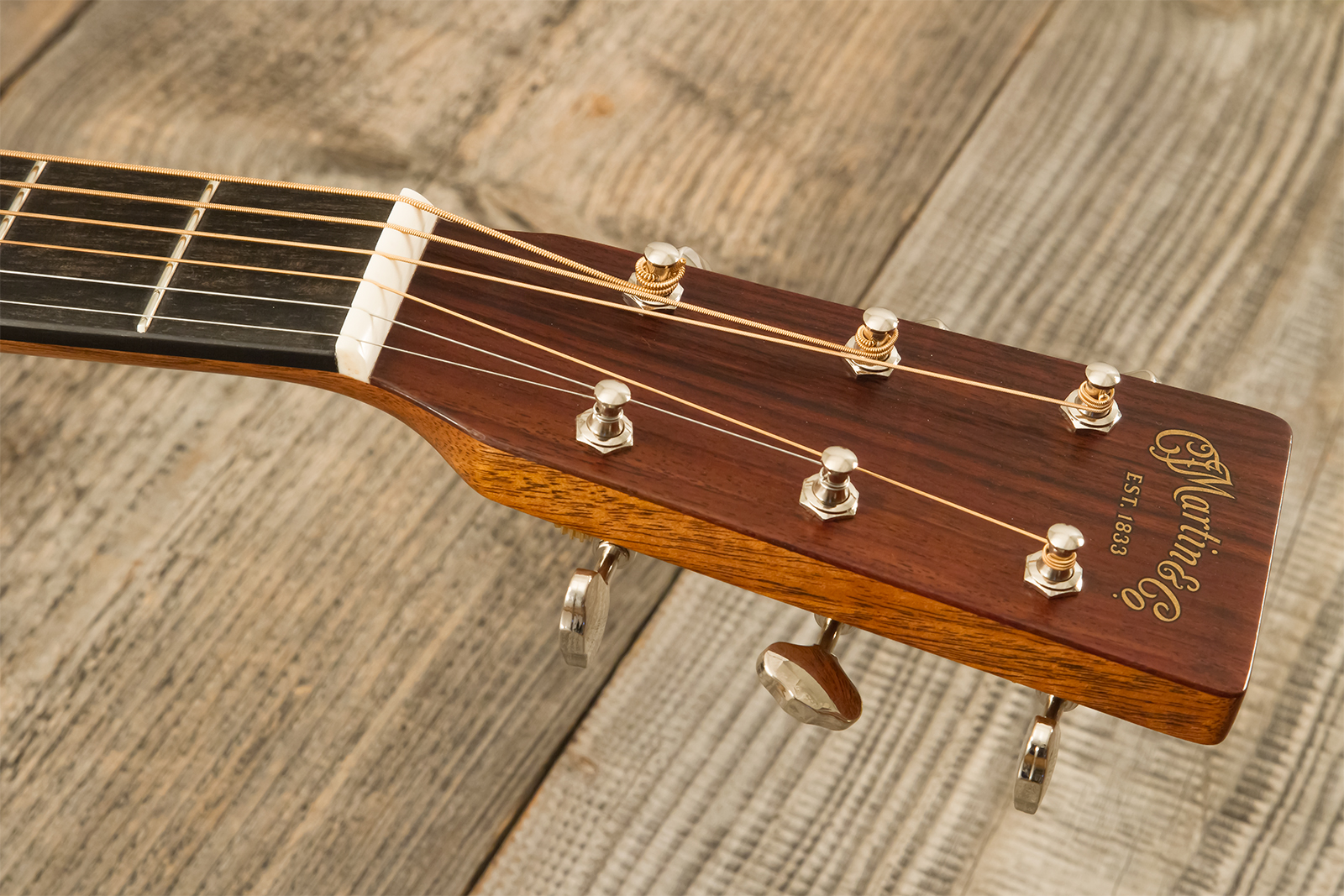 Martin Custom Shop Dreadnought Epicea Sitka / Acajou #2964131 - Natural Aging Toner - Folk gitaar - Variation 6