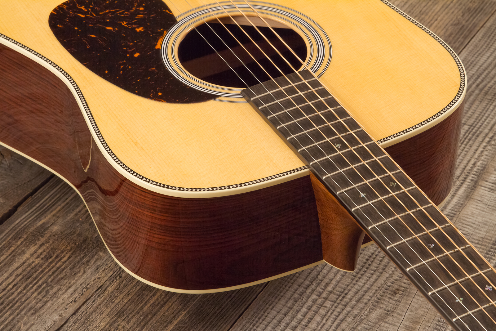Martin Custom Shop Dreadnought Sitka / Guatemala Rw #2964132 - Natural - Folk gitaar - Variation 4