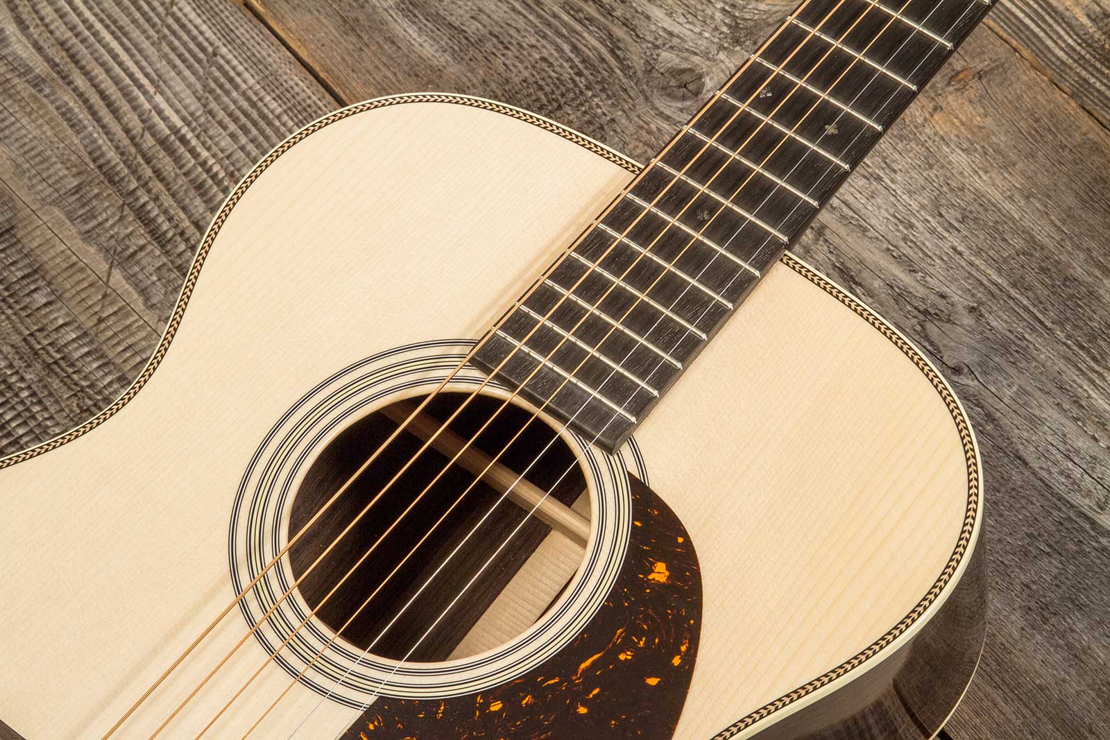 Martin Custom Shop Expert 000-28 1937 Epicea Palissandre Eb #2751257 - Natural Vintage Low Gloss - Volksgitaar - Variation 4