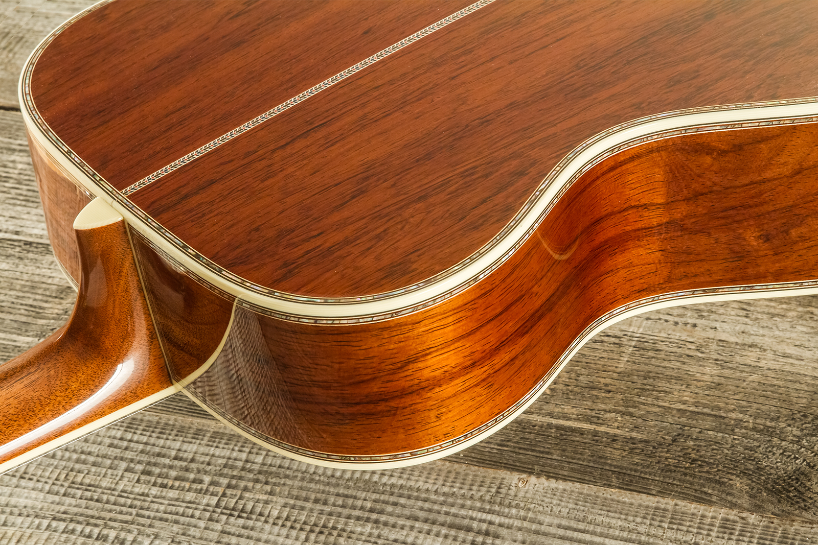 Martin Custom Shop Joe Bonamassa 00045 Ltd Signature 000 Shsc Epicea Palissandre Eb #2917432 - Natural Vintage - Volksgitaar - Variation 9