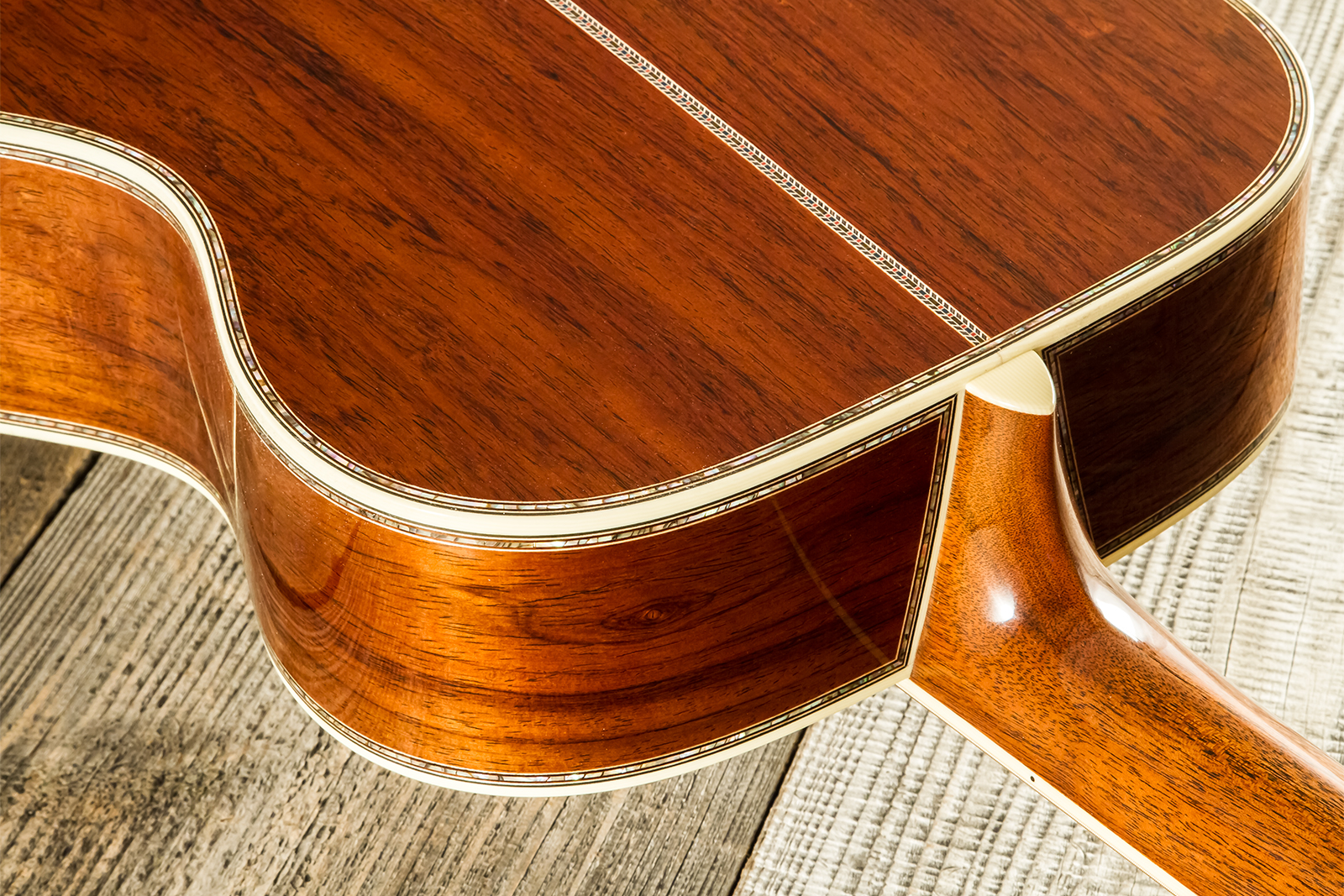 Martin Custom Shop Joe Bonamassa 00045 Ltd Signature 000 Shsc Epicea Palissandre Eb #2917432 - Natural Vintage - Volksgitaar - Variation 11