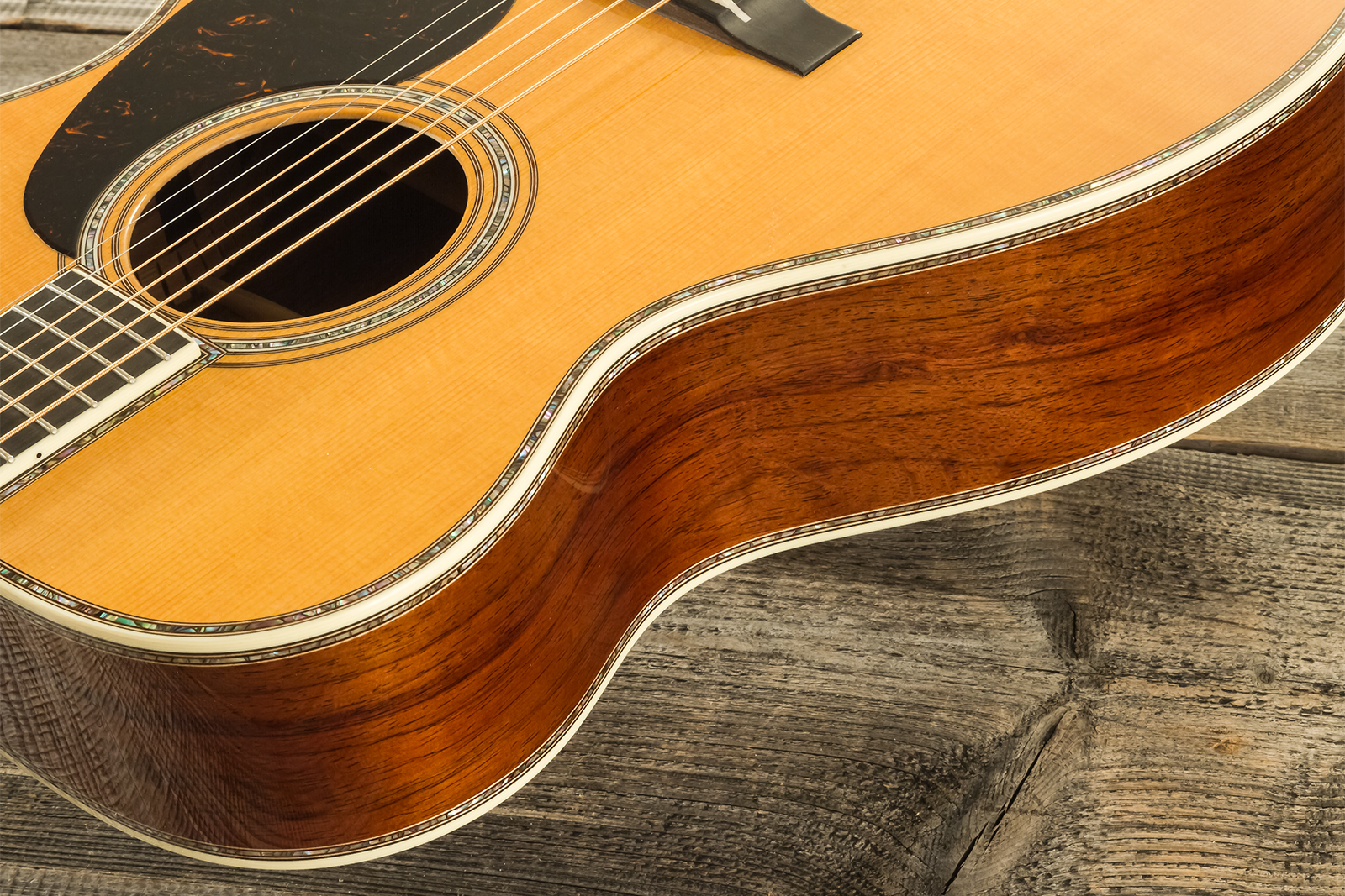 Martin Custom Shop Joe Bonamassa 00045 Ltd Signature 000 Shsc Epicea Palissandre Eb #2917432 - Natural Vintage - Volksgitaar - Variation 3