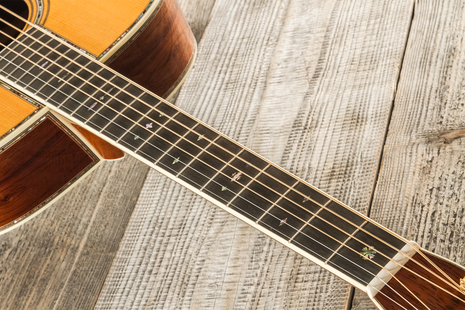 Martin Custom Shop Joe Bonamassa 00045 Ltd Signature 000 Shsc Epicea Palissandre Eb #2917432 - Natural Vintage - Volksgitaar - Variation 6