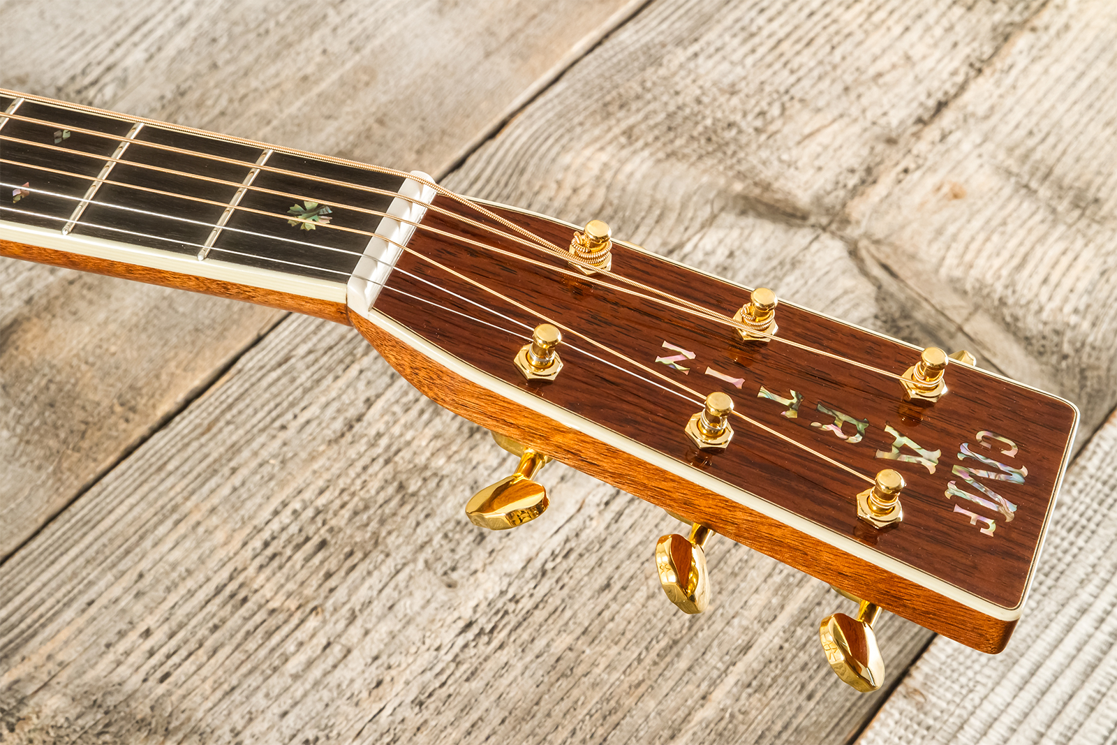 Martin Custom Shop Joe Bonamassa 00045 Ltd Signature 000 Shsc Epicea Palissandre Eb #2917432 - Natural Vintage - Volksgitaar - Variation 7