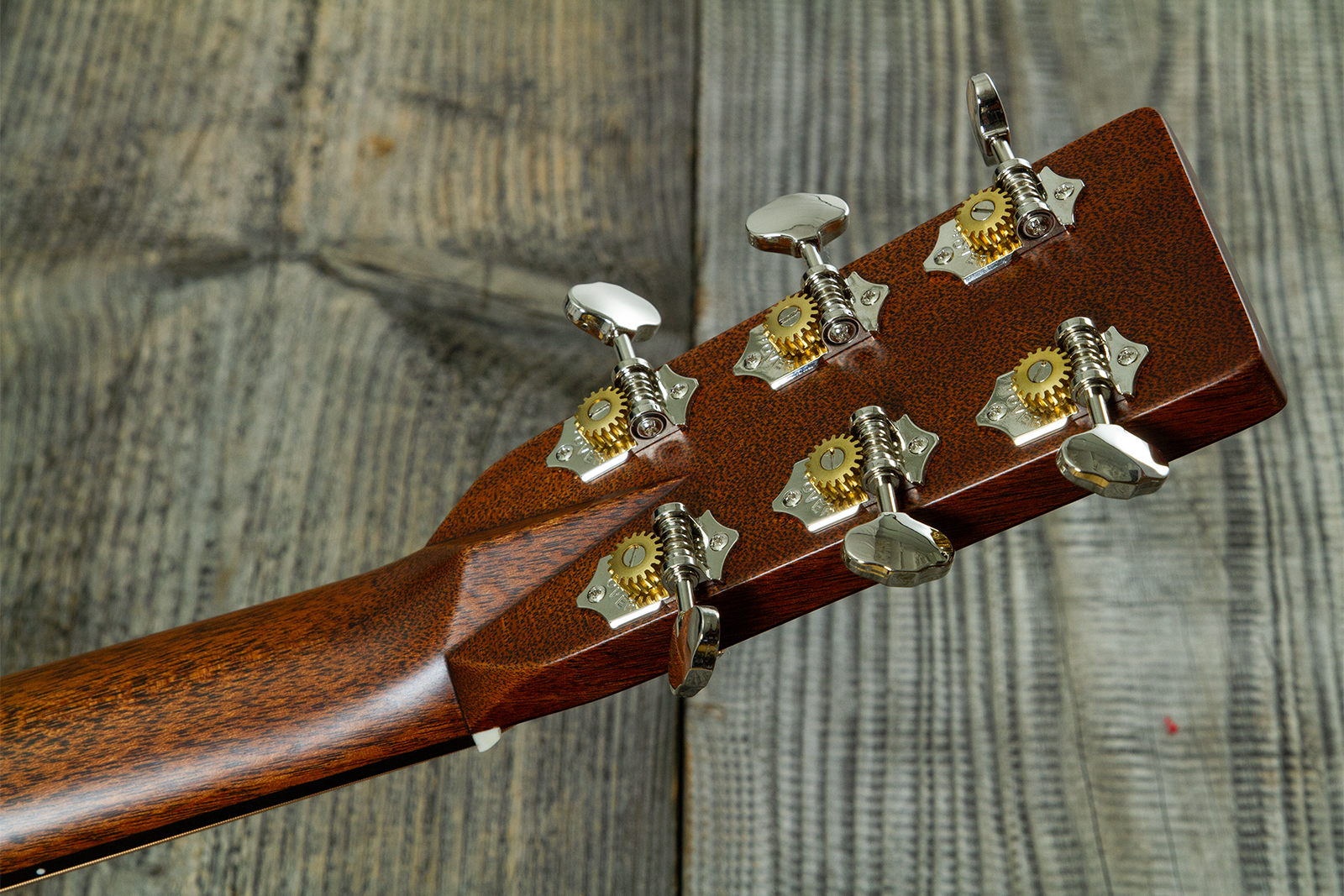 Martin Custom Shop Om Epicea Adirondack / Acajou Eb #2964118 - Natural Aging Toner - Folk gitaar - Variation 10