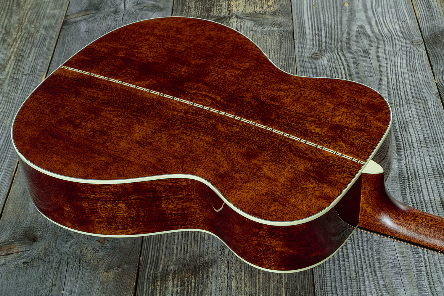 Martin Custom Shop Om Epicea Adirondack / Acajou Eb #2964118 - Natural Aging Toner - Folk gitaar - Variation 7