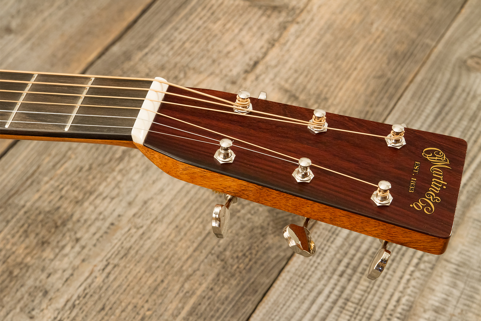 Martin Custom Shop Om Epicea Englemann / Palissandre Guatemala Eb #2964119 - Natural Aging Toner - Folk gitaar - Variation 6