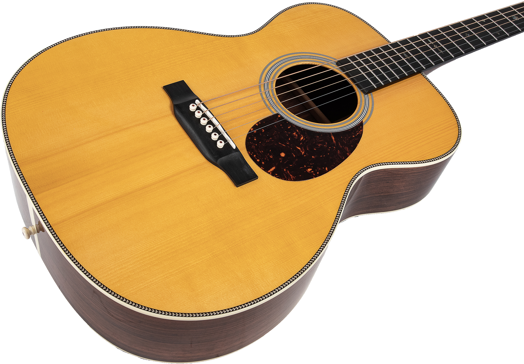 Martin Custom Shop Om Epicea Palissandre Guatemala #2113357 - Natural - Westerngitaar & electro - Variation 2