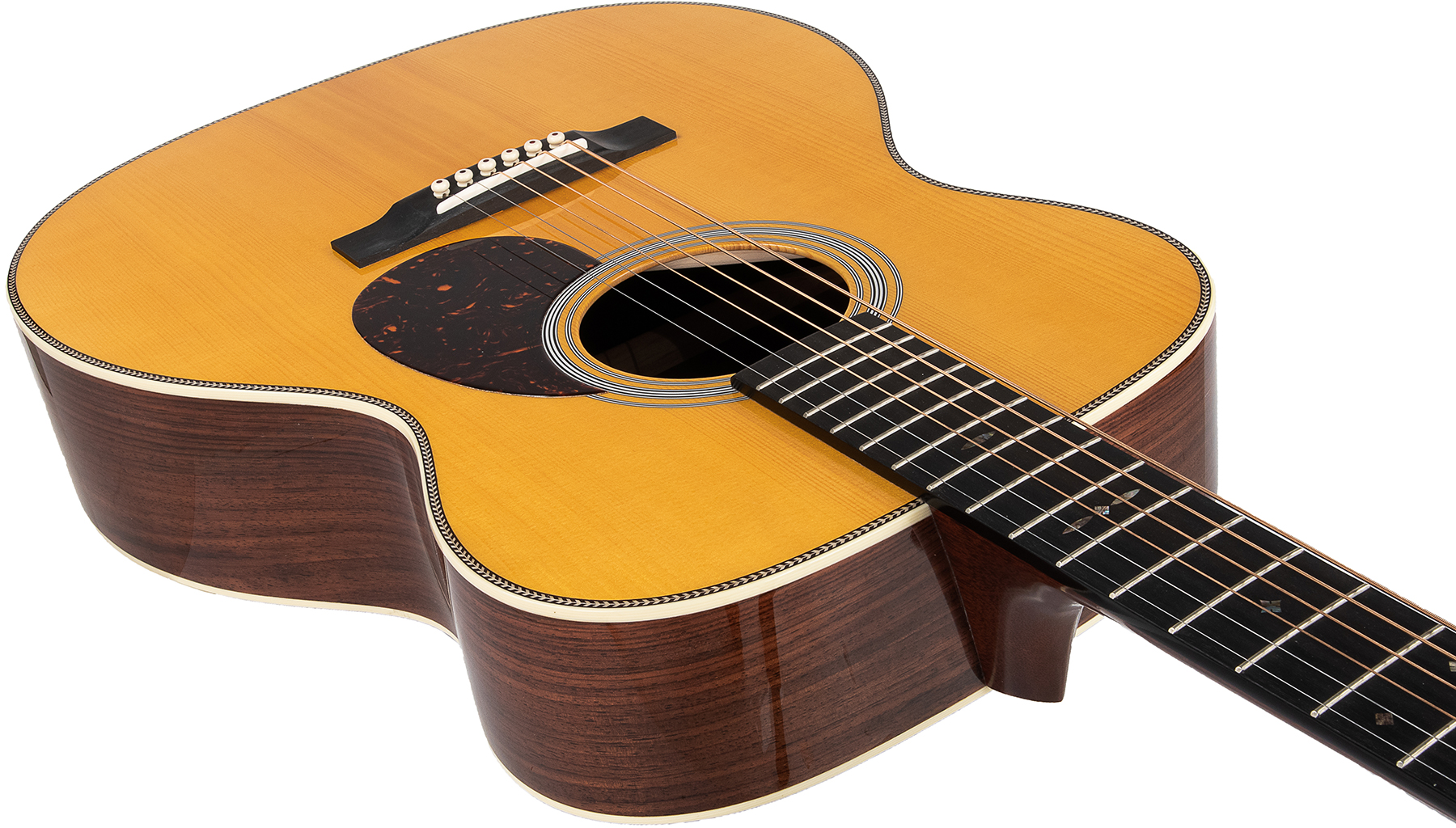 Martin Custom Shop Om Epicea Palissandre Guatemala #2113357 - Natural - Westerngitaar & electro - Variation 3