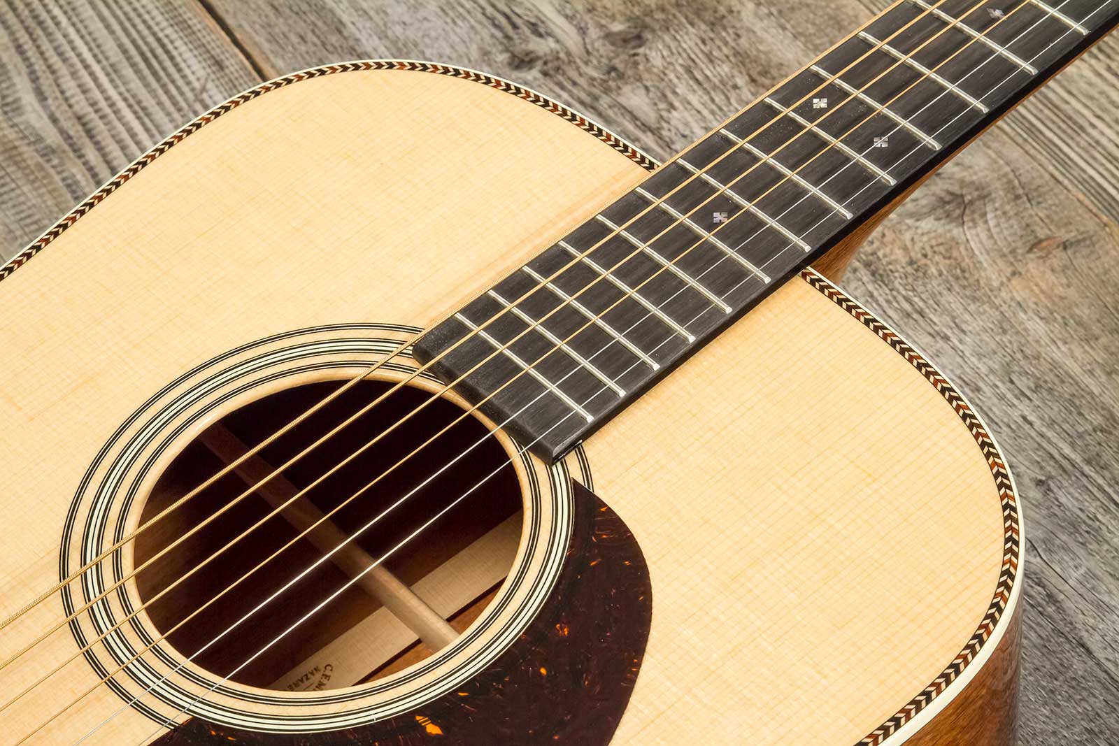Martin Custom Shop Super D Dreadnought Epicea Sitka Vts Koa Eb #2720448 - Natural - Volksgitaar - Variation 4