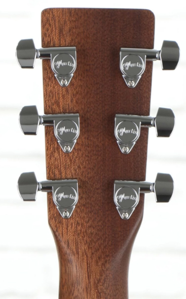 Martin D-10e Sapele Road Dreadnought Tout Sapele Ric +housse - Natural Satin - Western reisgitaar - Variation 3