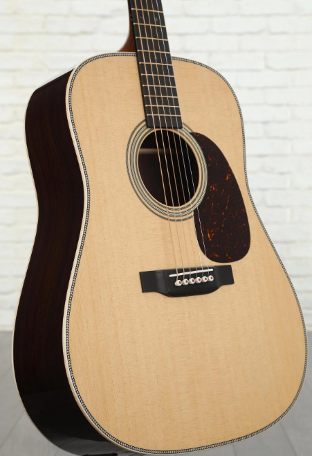 Martin D-28 Modern Deluxe Dreadnought Epicea Palissandre Eb - Natural - Westerngitaar & electro - Variation 2