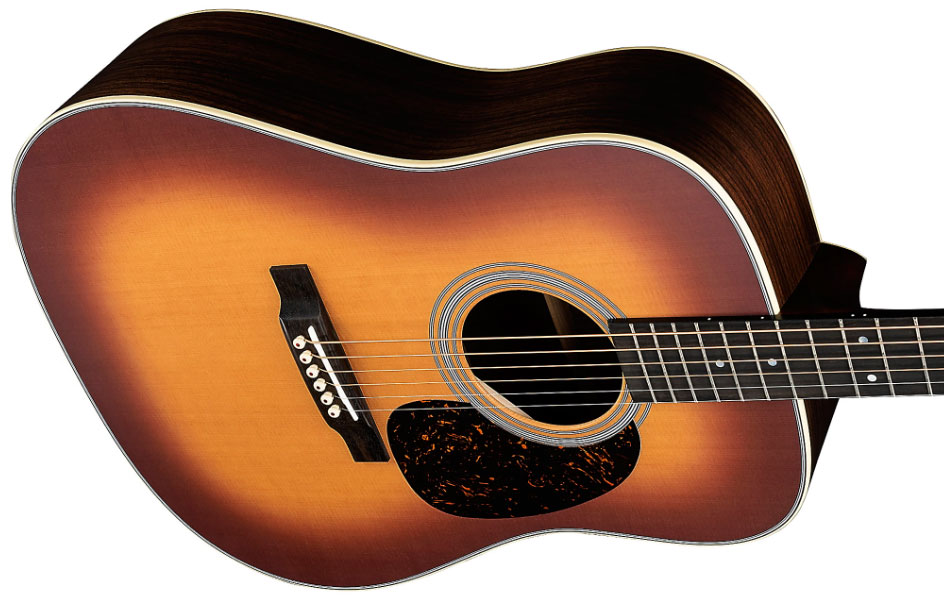 Martin D-28 Standard Dreadnought Epicea Palissandre Eb - Satin Amberburst - Westerngitaar & electro - Variation 2