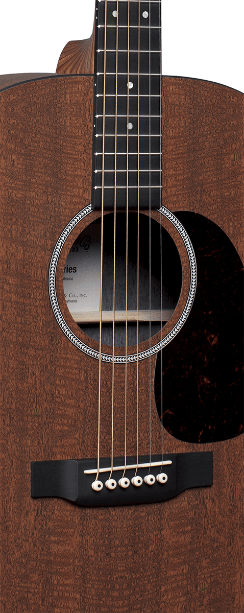 Martin D-x1e Dreadnought Hpl Acajou Ric +housse - Naturel - Westerngitaar & electro - Variation 3