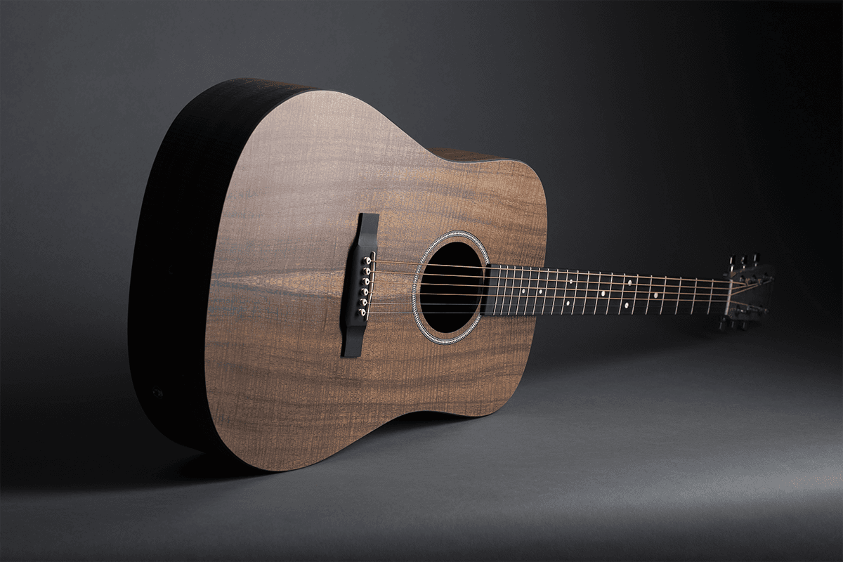 Martin D-x1e Koa Dreadnought Hpl Tout Koa Ric +housse - Natural - Elektro-akoestische gitaar - Variation 2