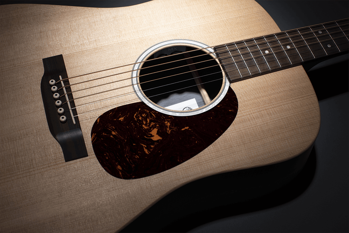 Martin D-x2e Koa Dreadnought Epicea Koa Hpl - Natural Satin - Westerngitaar & electro - Variation 2
