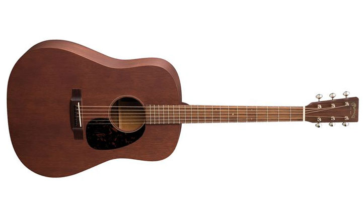 Martin D-15m Dreadnought Tout Acajou - Natural Mahogany - Westerngitaar & electro - Variation 1