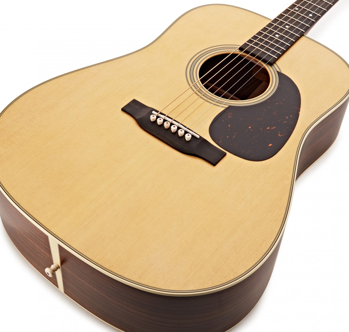 Martin D28 Lh Standard Golden Era Dreadnought Gaucher Epicea Palissandre Eb - Satin Natural - Volksgitaar - Variation 3
