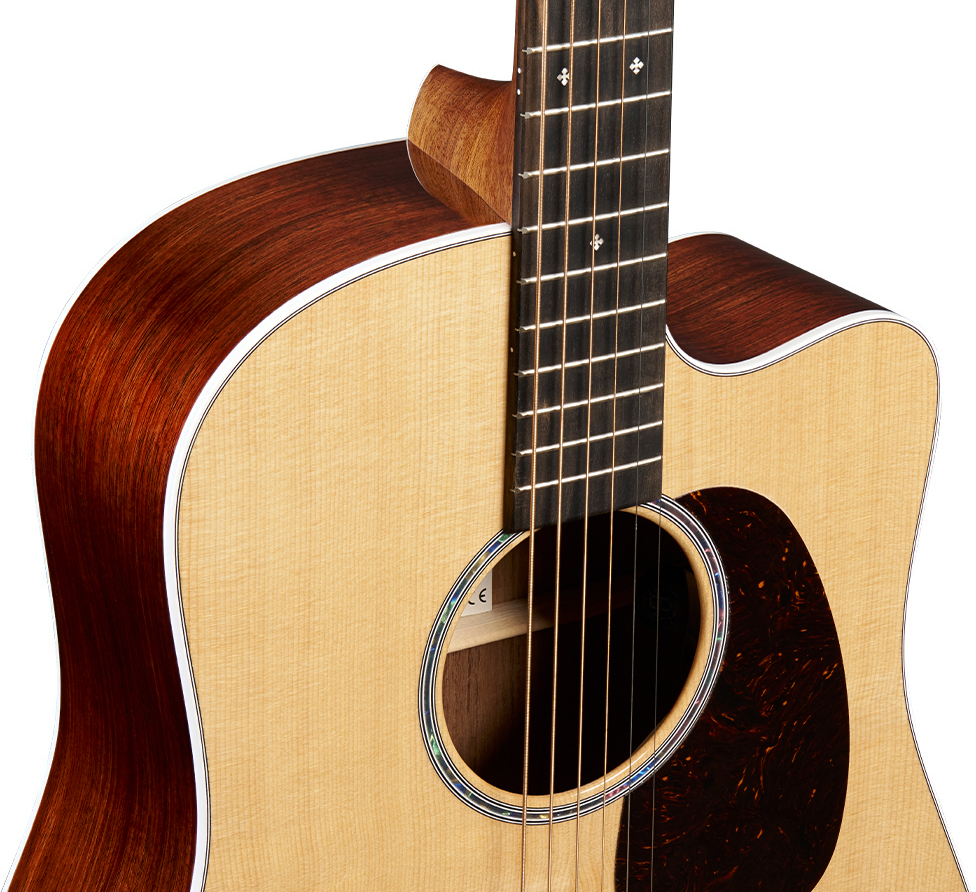 Martin Dc13e Modern Road Dreadnought Epicea Koa Eb - Natural - Folk gitaar - Variation 2