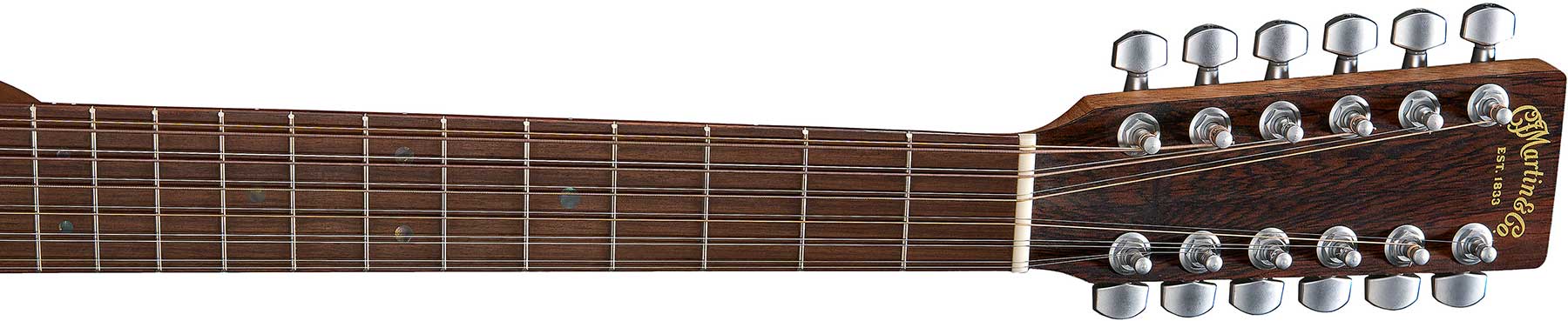 Martin Dcx2e Brazilian 12-string Dreadnought Cw 12c Epicea Hpl Palissandre Ric - Natural - Volksgitaar - Variation 2