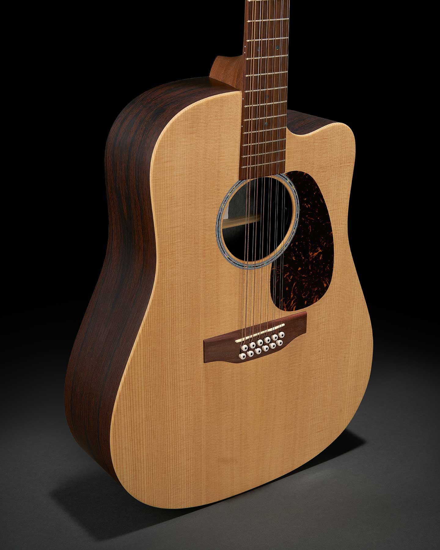 Martin Dcx2e Brazilian 12-string Dreadnought Cw 12c Epicea Hpl Palissandre Ric - Natural - Volksgitaar - Variation 3