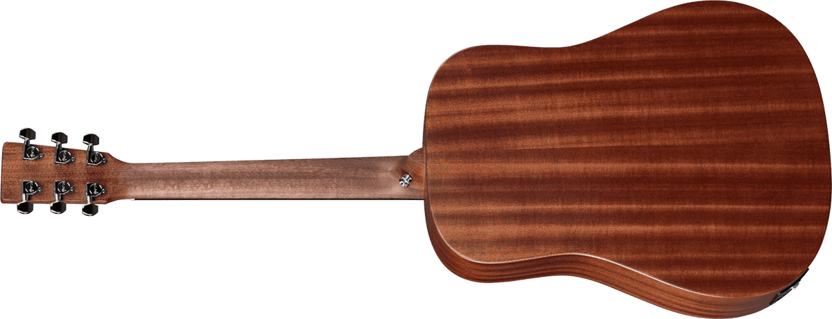 Martin Djr-10e Sapele Dreadnought Junior 3/4 Tout Sapele Ric +housse - Natural - Western reisgitaar - Variation 1