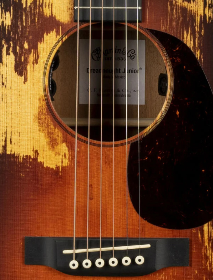 Martin Djre Junior Streetlegend Dreadnought 15/16 Epicea Sapele Ric - Burst Satin - Volksgitaar - Variation 2
