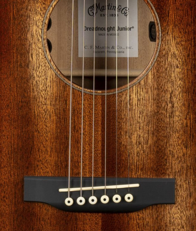 Martin Djre Streetmaster Junior Dreadnought 15/16 Epicea Sapele Ric - Dark Mahogany Distressed - Volksgitaar - Variation 2