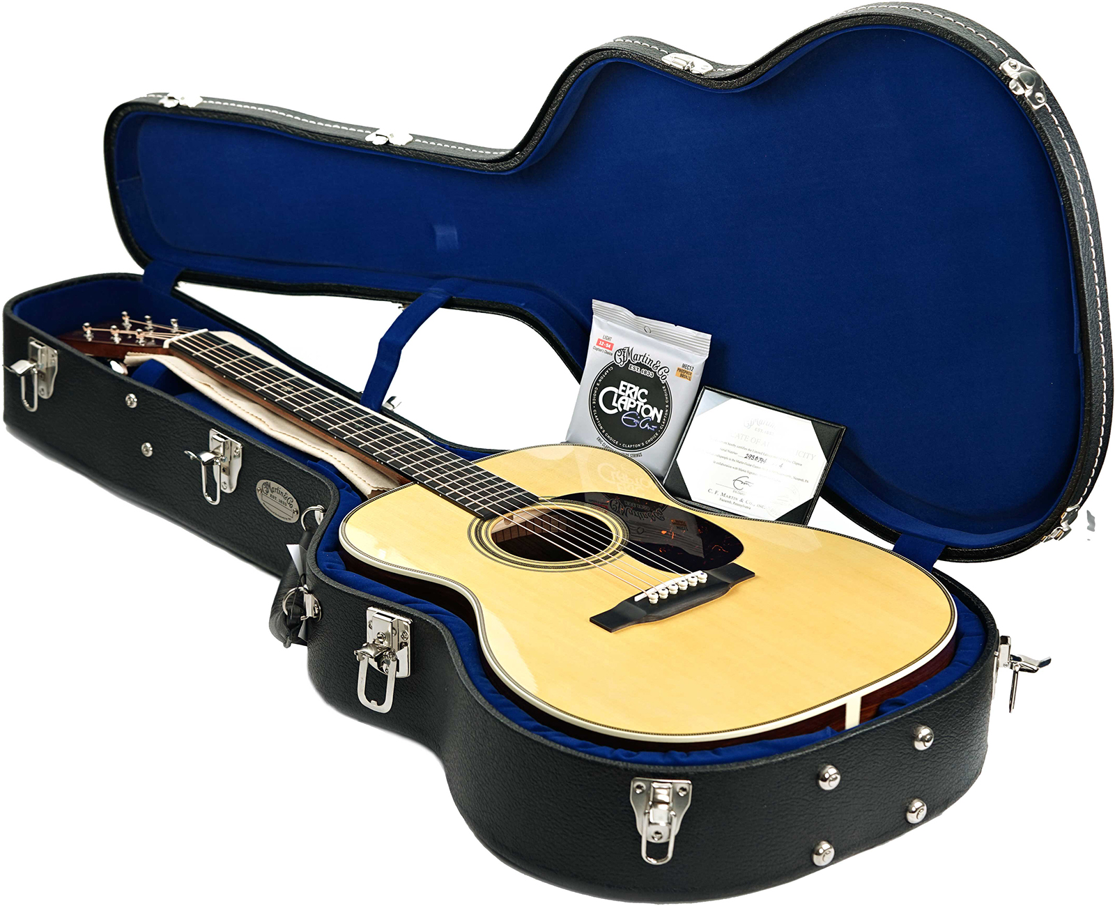 Martin Eric Clapton 000ec 30th Anniversary Epicea Palissandre Rw - Natural Antique Toner - Volksgitaar - Variation 8
