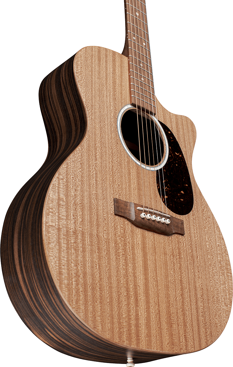 Martin Gpc-x2e Macassar Grand Performance Cw Sapele Hpl Ebene - Natural - Elektro-akoestische gitaar - Variation 3