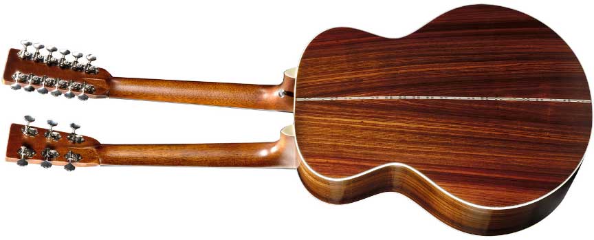 Martin Grand J28e Dn 6/12c Epicea Palissandre Eb - Natural Aging Toner - Folk gitaar - Variation 1