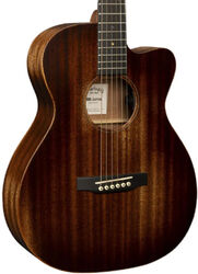 Folk gitaar Martin Junior 000C Jr E StreetMaster - Dark Mahogany Distressed