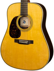 Folk gitaar Martin Billy Strings D-28 LH - Natural antique toner