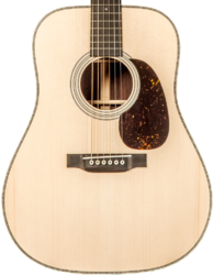 Folk gitaar Martin Custom Shop Expert D-28 1937 #2747363 - Natural vintage low gloss