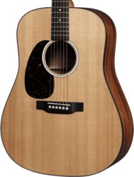 Linkshandige folkgitaar Martin D-10EL Sitka Top Road Left Hand +Bag - Natural