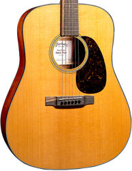 Folk gitaar Martin Road DE Retro Plus Mahogany - Natural aging toner