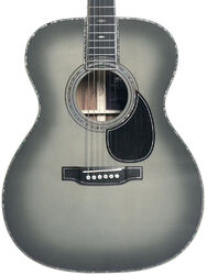 Folk gitaar Martin John Mayer OM-45 20th Anniversary Platinum - Silverburst